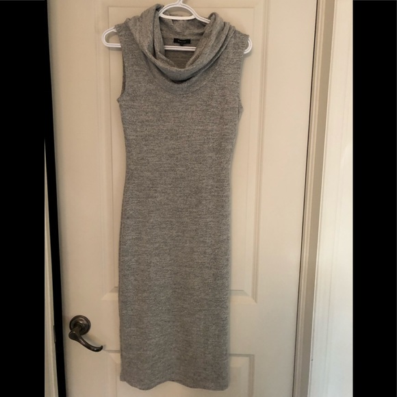 Grey sweater dress - Picture 1 of 2